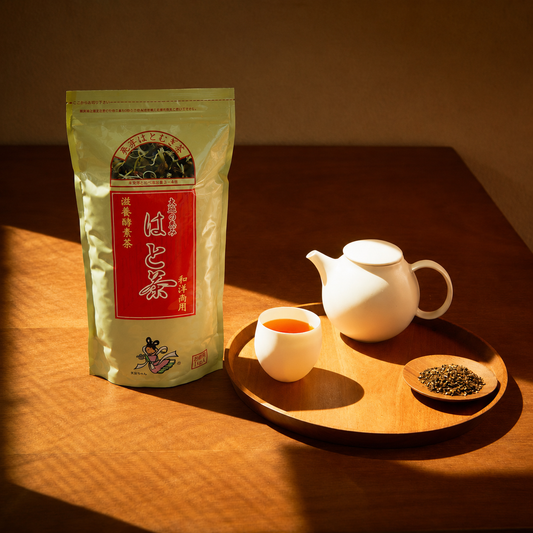 <送料無料>はと茶1㎏×3本(健康茶Hセット/はとむぎ茶)