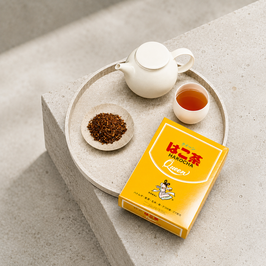 <送料無料>クイーンはこ茶6箱(7g×30袋)セット(健康茶Mセット/ノンカフェイン)