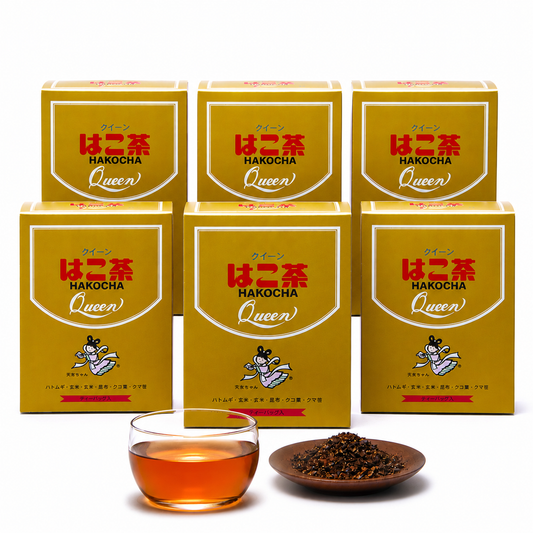 クイーンはこ茶６箱(7g×30袋)セット（健康茶Mセット/ノンカフェイン）