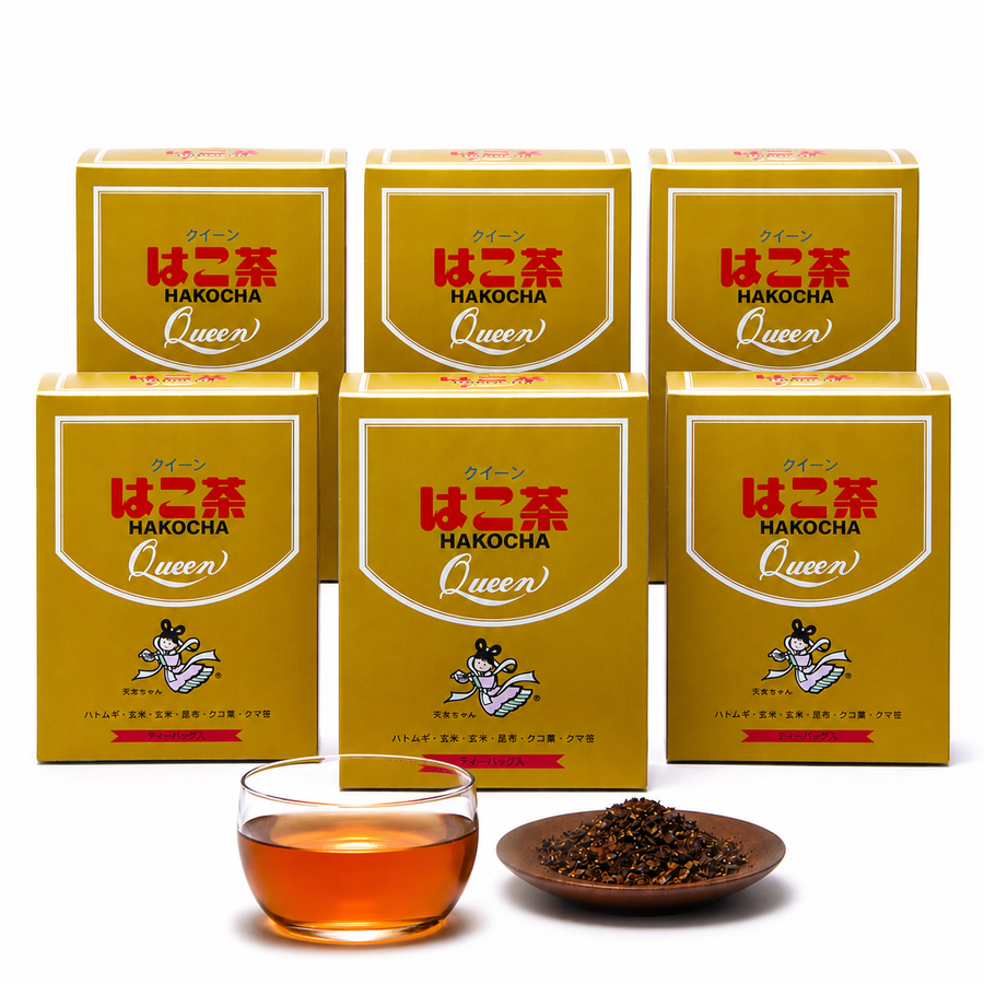 クイーンはこ茶６箱(7g×30袋)セット（健康茶Mセット/ノンカフェイン）