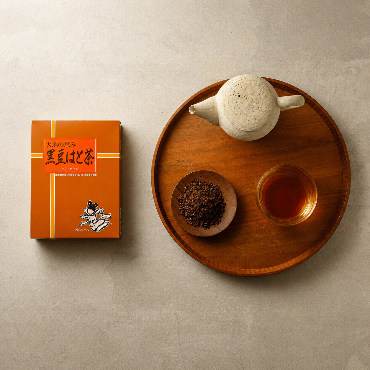 黒豆はと茶 6g×30袋 (はとむぎ茶/ノンカフェイン)